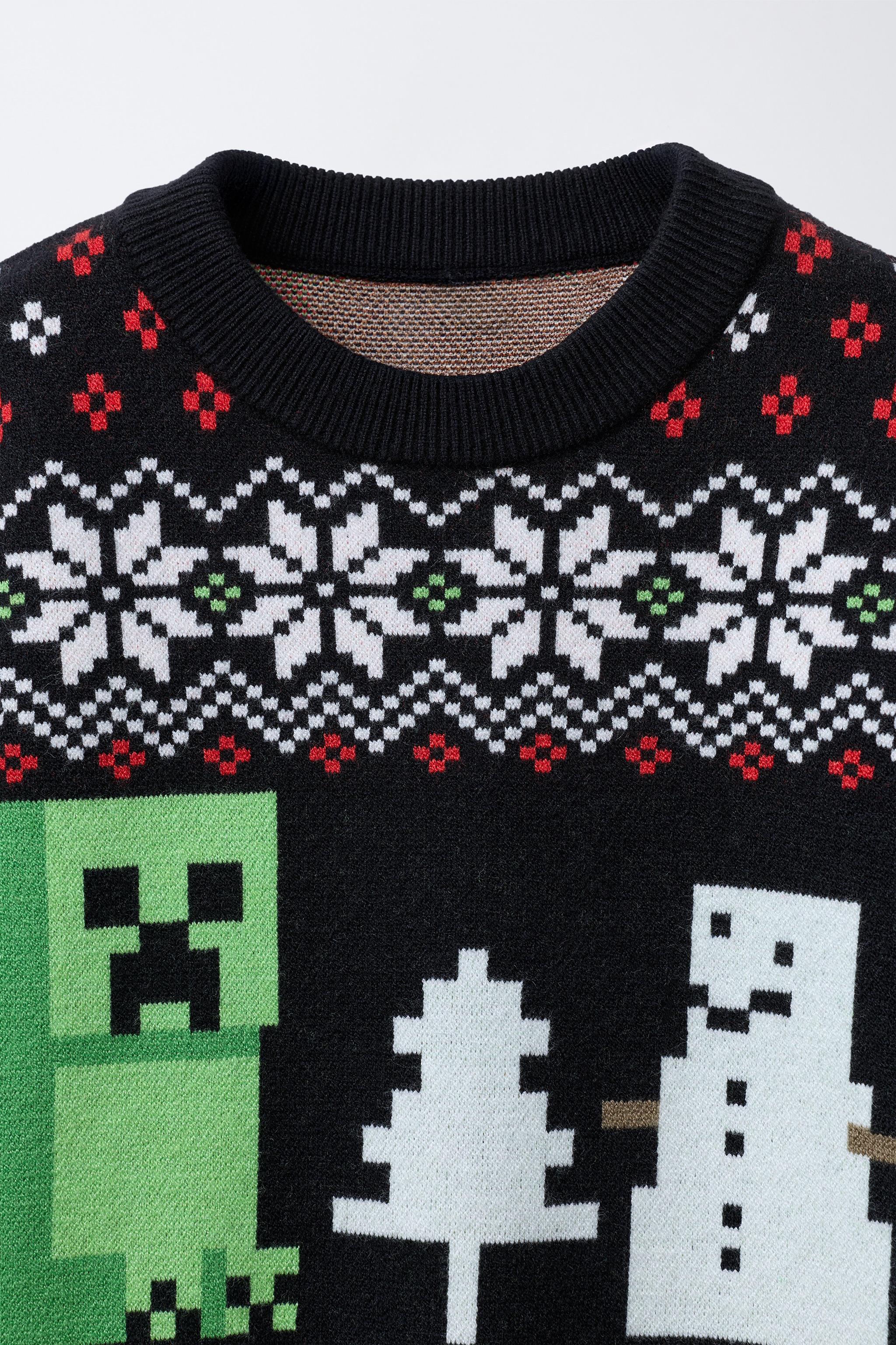 MINECRAFT © MOJANG AB. ™ KNIT JUMPER